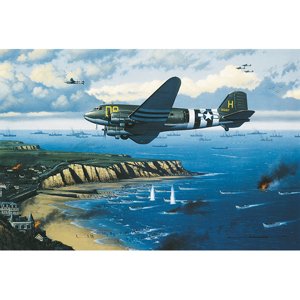 D-Day Invaders - Stan Stokes Art Print Signature Edition Main Image