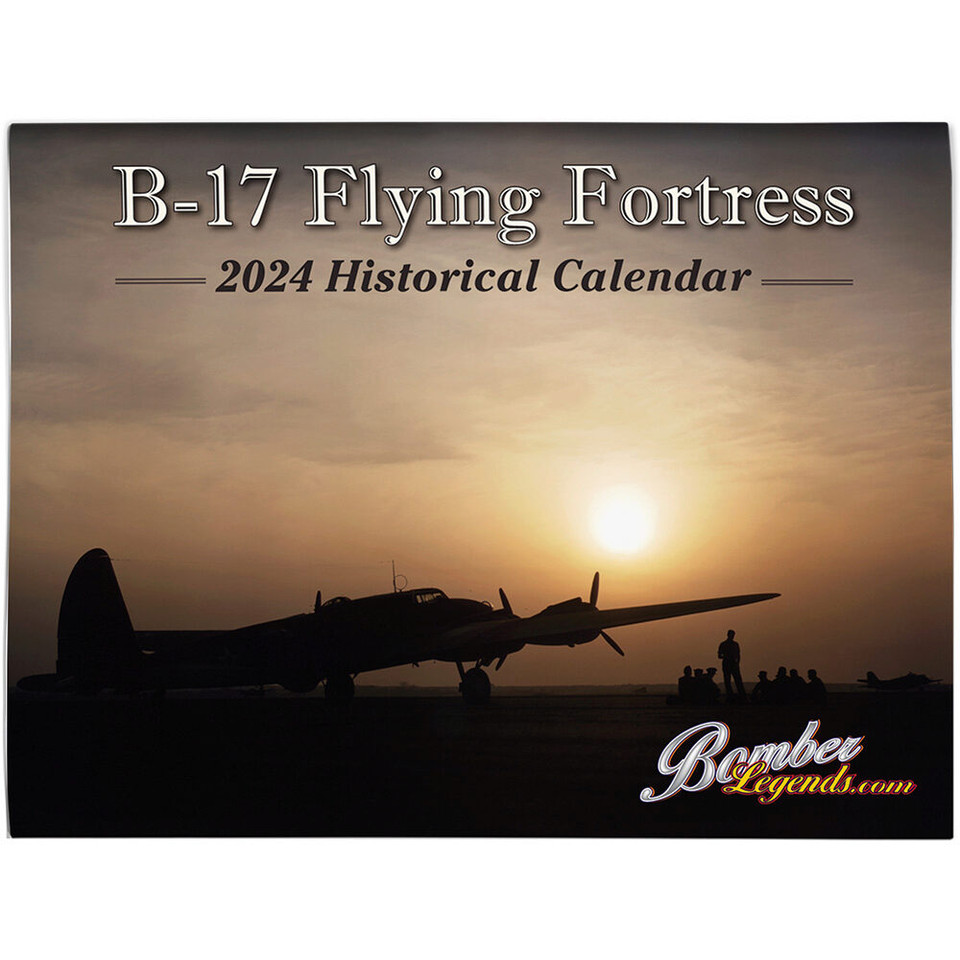 B-17 Flying Fortress 2024 Wall Calendar C-B1724 Main Image