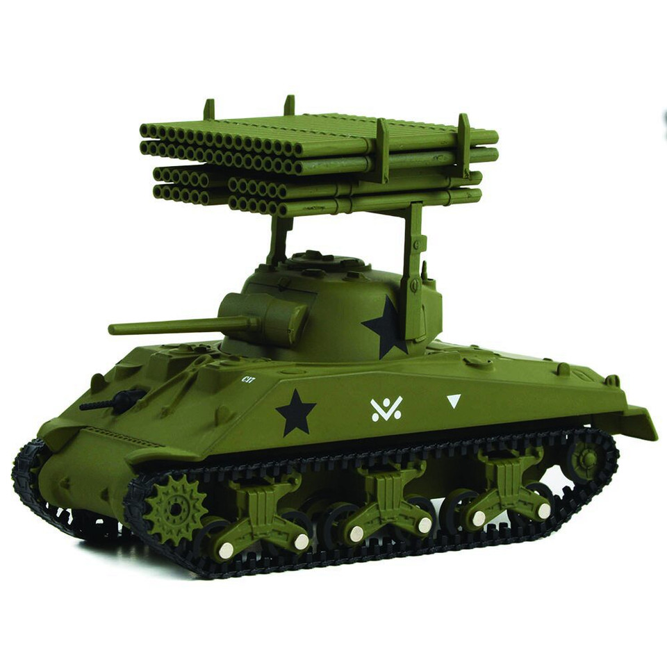 1945 M4 Sherman Tank - U.S. Army World War II - 40th Tank Battalion, 14th Armored Division with T34 Calliope Rocket Laun Main Image