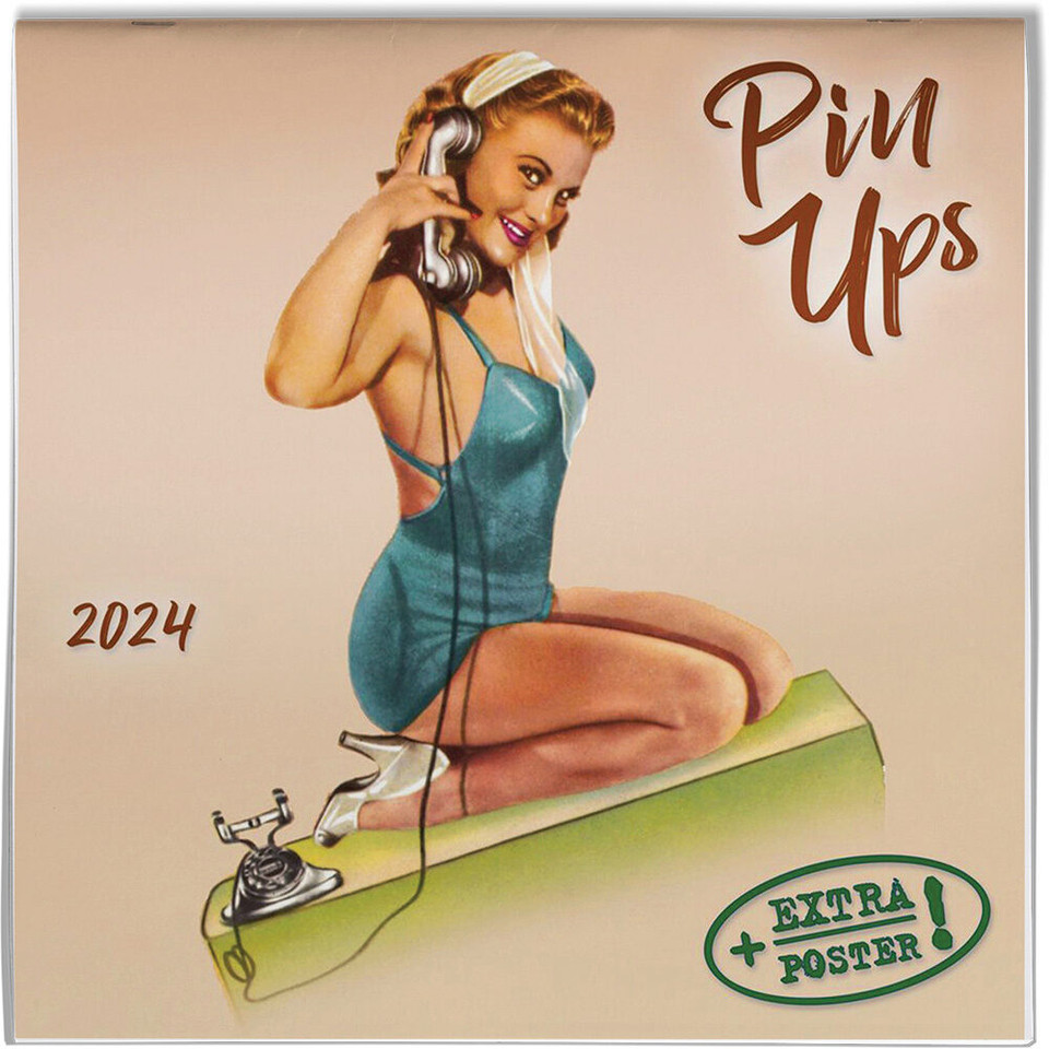 Pin-Ups 2024 Wall Calendar 9783959293495 Main Image