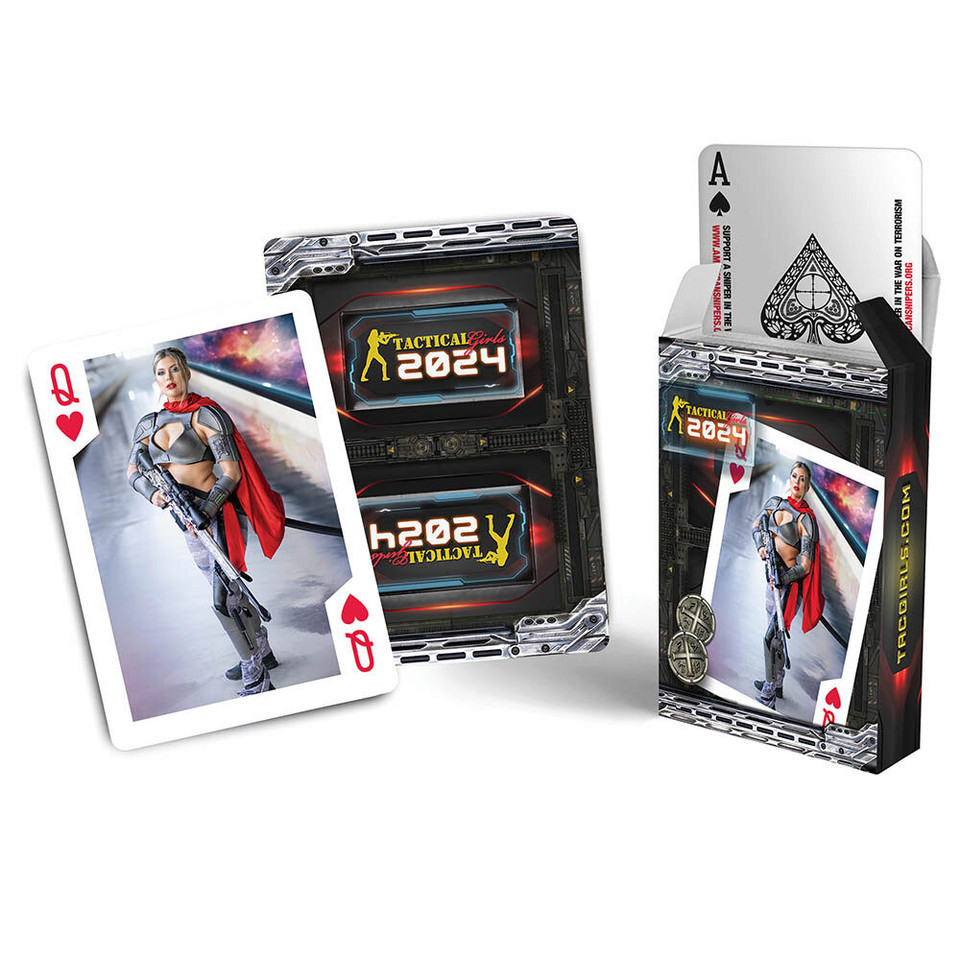 Tactical Girls 2024 Playing Cards PCARD-2024 Main Image