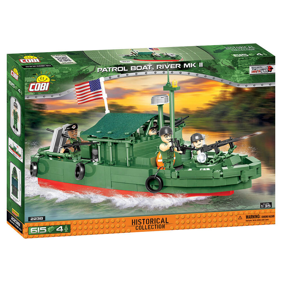 PBR MK.II BUILDING BLOCK MODEL - 615 PIECES Main Image