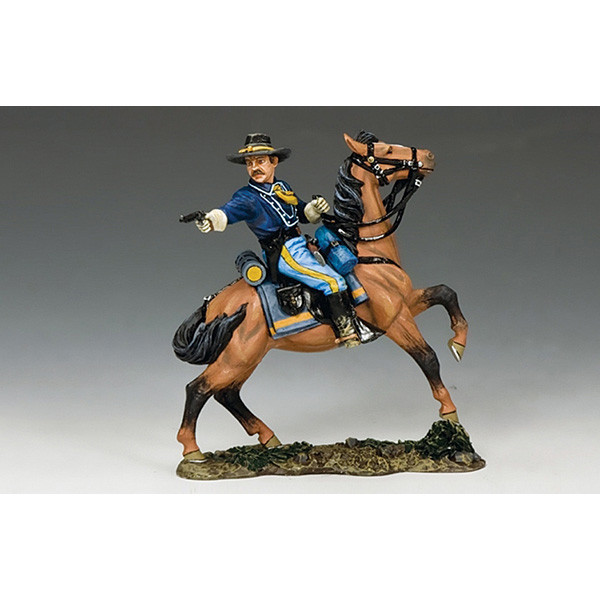 Major Marcus Reno on Horseback 1/30 Figure Main Image