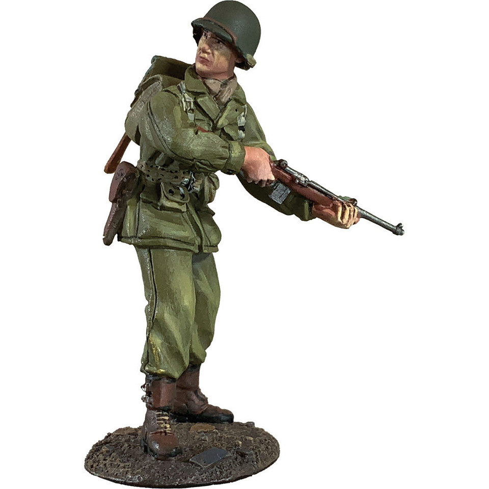 U.S. Infantry Officer Looking Around Corner 1/30 Figure William Britain 25189 Main Image