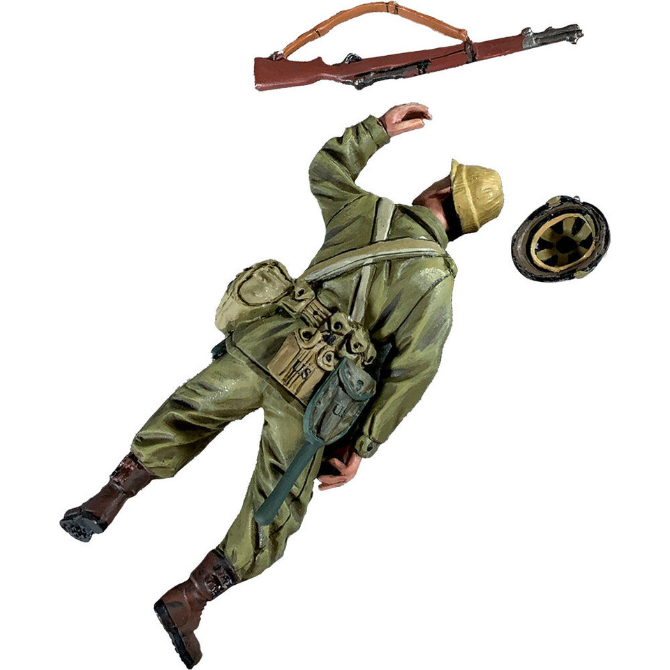 U.S. Infantry Casualty 1/30 Figure William Britain (25206) Main Image