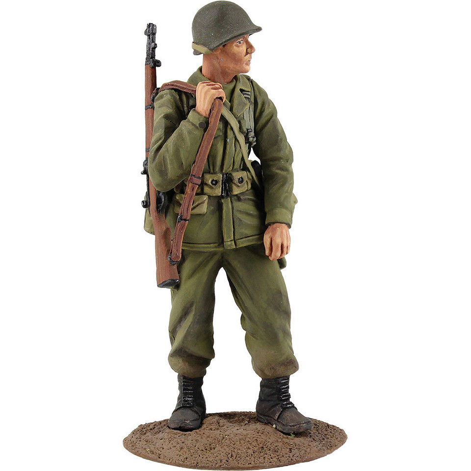 U.S. Airborne Infantry in M-43 Jacket 1/30 Figure William Britain (25032) Main Image