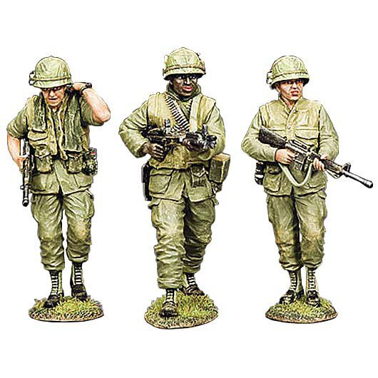 3-Piece Marines on Patrol 1/30 Figure Set Main Image