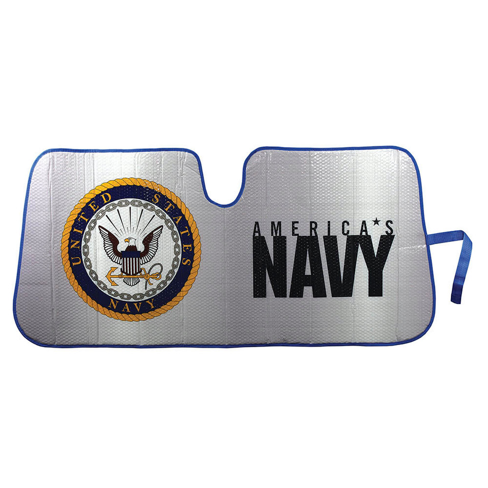 U.S. Navy Auto Window Sunshade Main Image