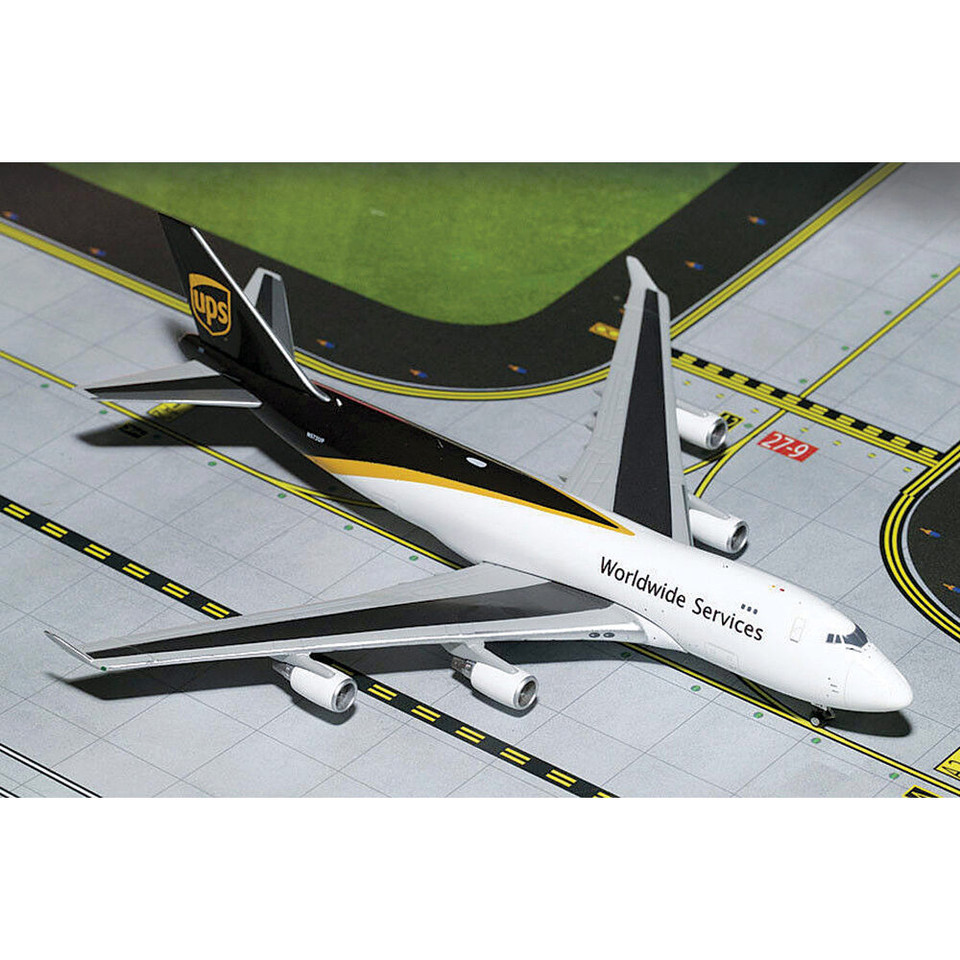 Boeing 747-400F 1/400 Die Cast Model - UPS Main Image