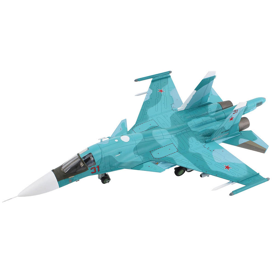 Su-34 Fighter Bomber 1/72 Die Cast Model  - HA6308 RF-81251, 277th Bomber Aviation Reg., Khurba Afb, 2022 Main Image