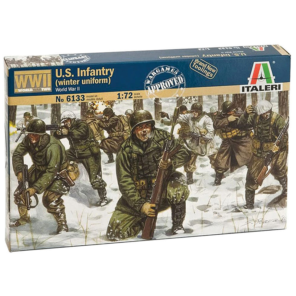 U.S. Infantry in Winter Gear 1/72 Figures Italeri (6133) Main Image
