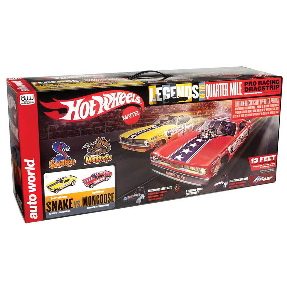 Snake vs. Mongoose Drag Race Slot Car Set     SRS330/03 Main Image