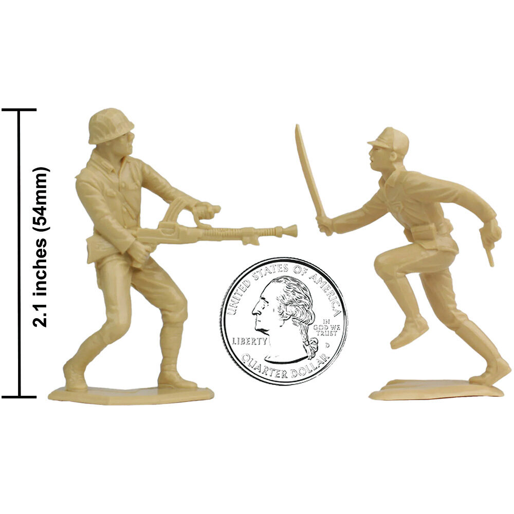 値下げ！マテル ミニカー 32 U.S. ARMY Amazon.com: Mars Figures 32015-1/32 Japanese Infantry WWII