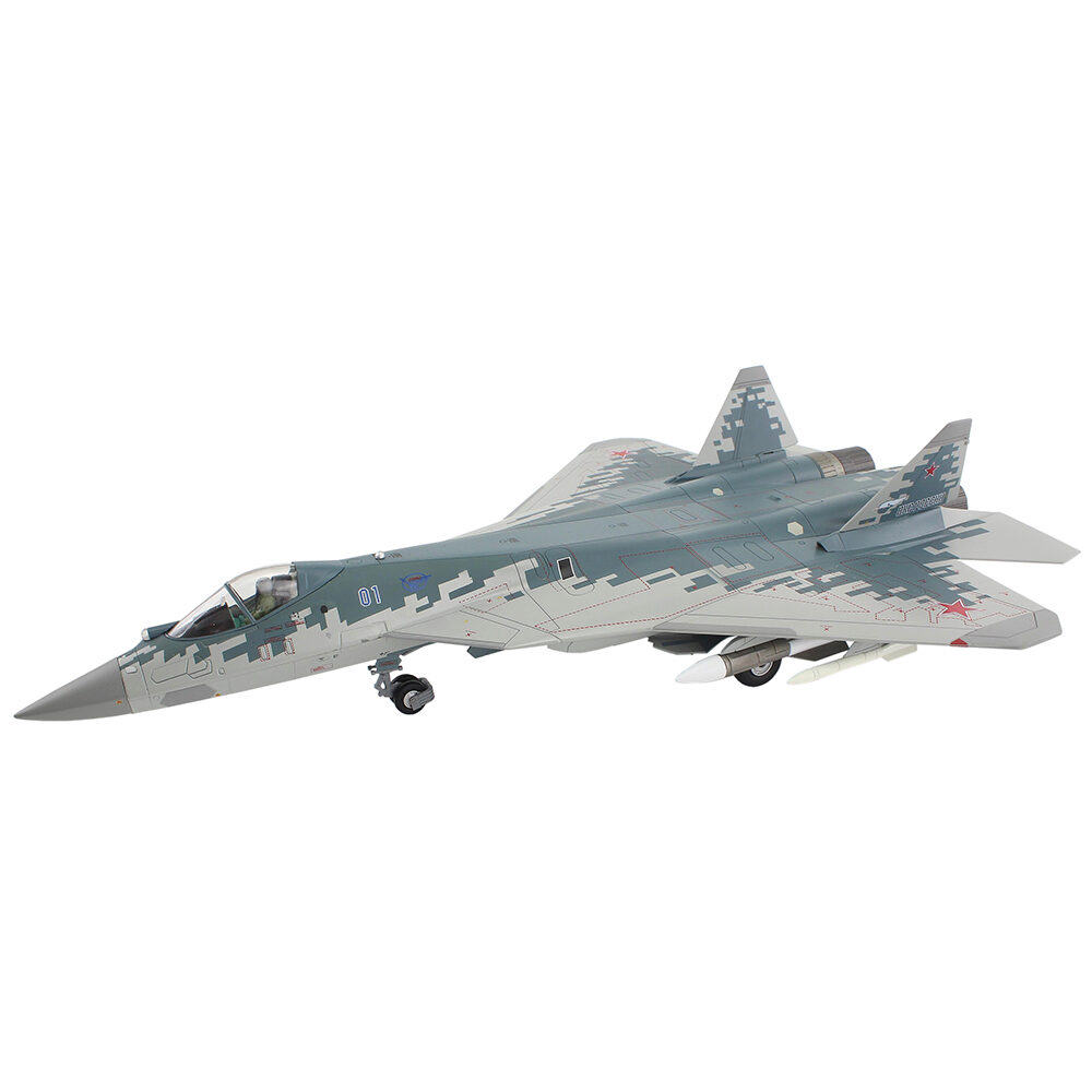 Su-57 Stealth Fighter 1/72 Die Cast Model - HA6806 Russian