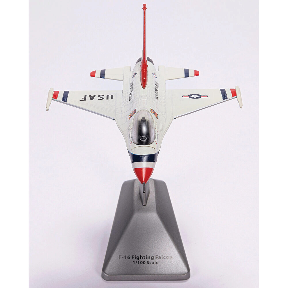 F-16 FIGHTING FALCON 1/100 DIE CAST MODEL - AF1-0142A USAF