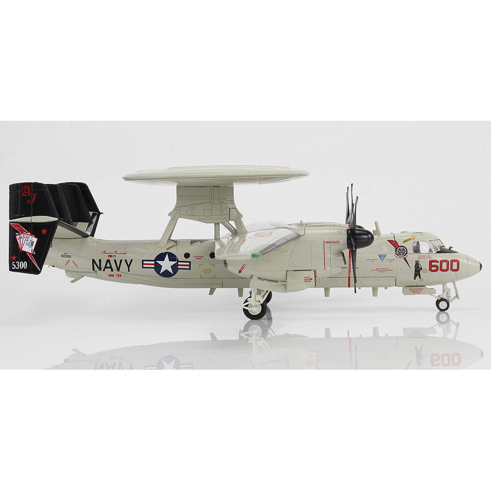ミニカー　1/72 E-2C ホークアイ “VAW-124 ベア・エイセス” [HA4820] E-2C Hawkeye 1/72 Die Cast Model - HA4822 VAW-124 