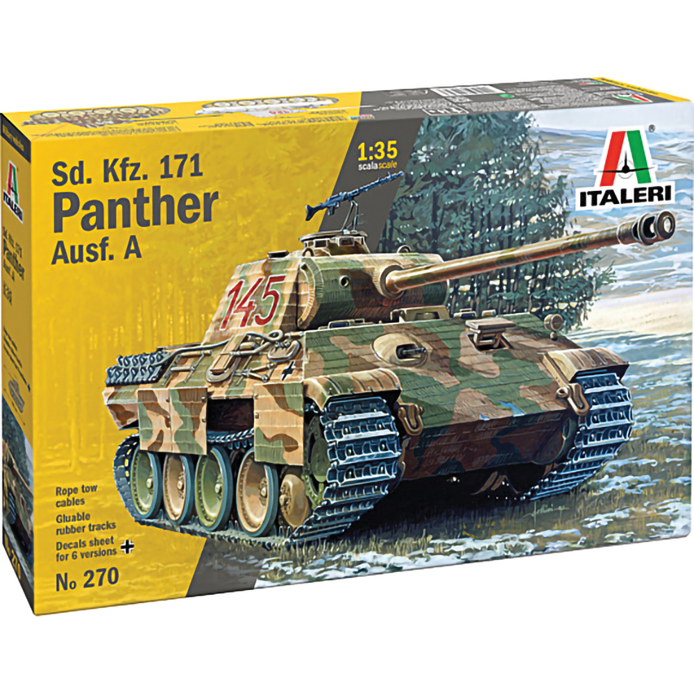 Sd.Kfz.171 Panther Ausf. A 1/35 Kit Italeri (0270) | Historic