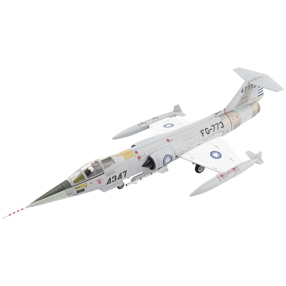 F-104G Starfighter 1/72 Die Cast Model - HA1072 Capt. S. L. Hu