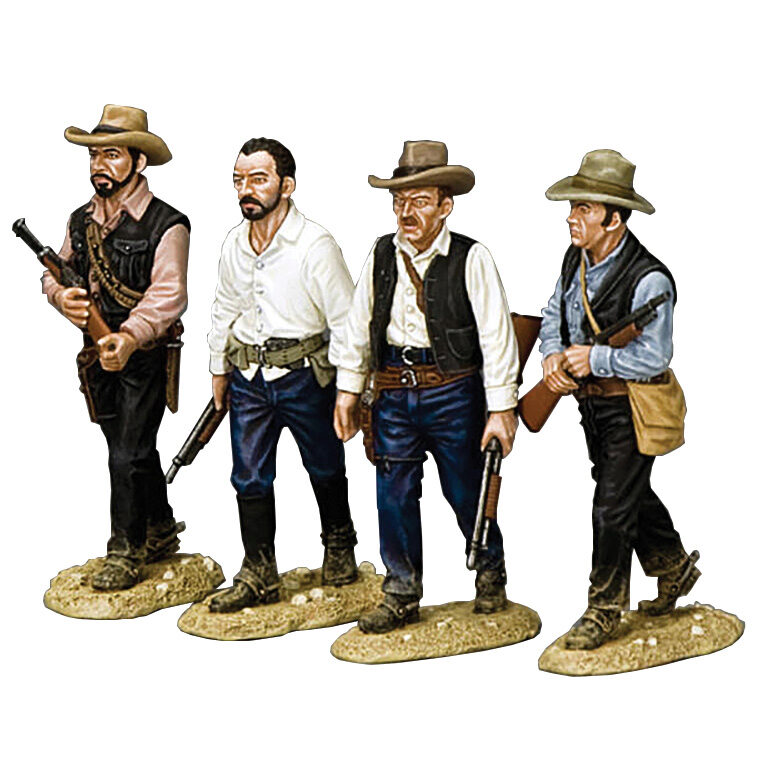 Figurine King & Country TRW098 – The Pike Bishop Gang (54 Mm, Plomb Peint, Neuf)