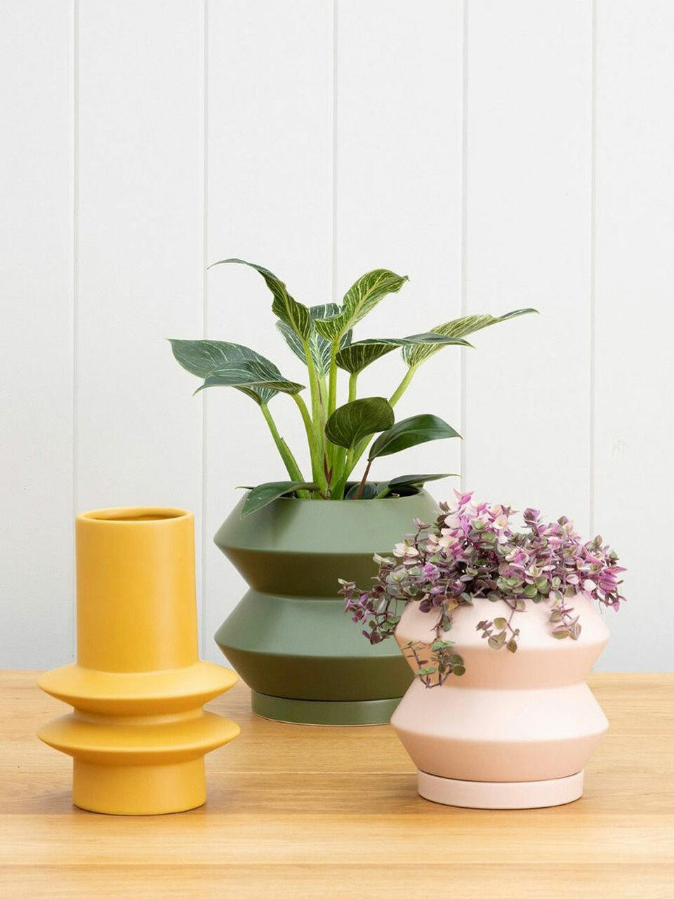 Potted Hanover Planter - Peach