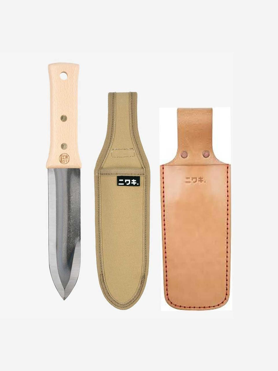 Niwaki Hori Hori Weeder and Canvas Holster 
