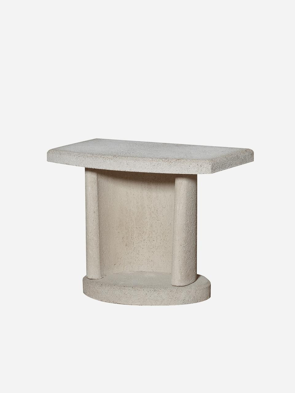 Buschbeck Side Table for Outdoor Fireplace