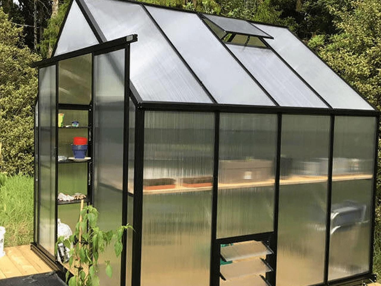 2.6 x 2.6m  Polycarbonate Greenhouse 