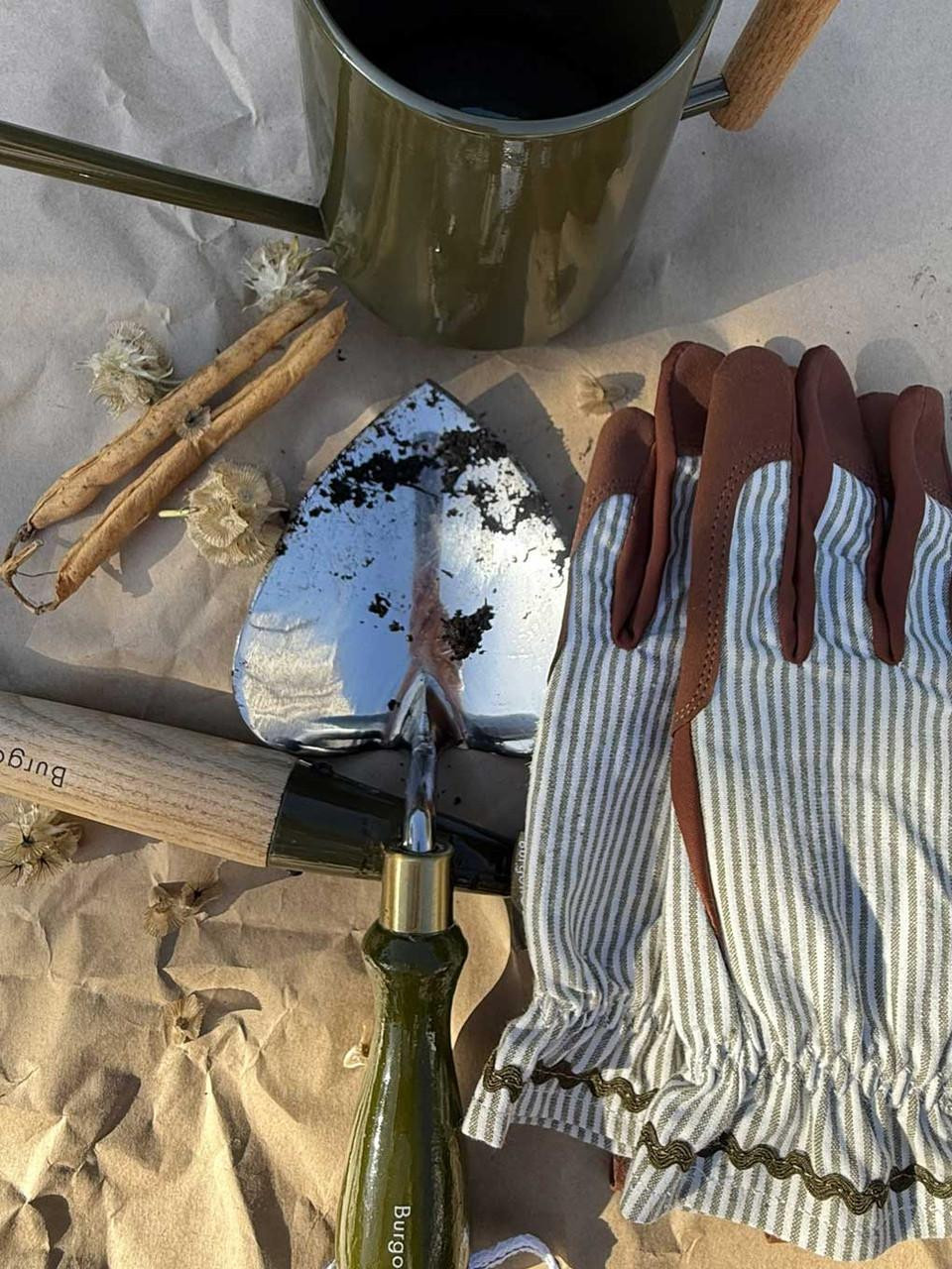 Burgon and Ball  Indoor Watering Can - Olive  Burgon and Ball  Indoor Watering Can - Olive