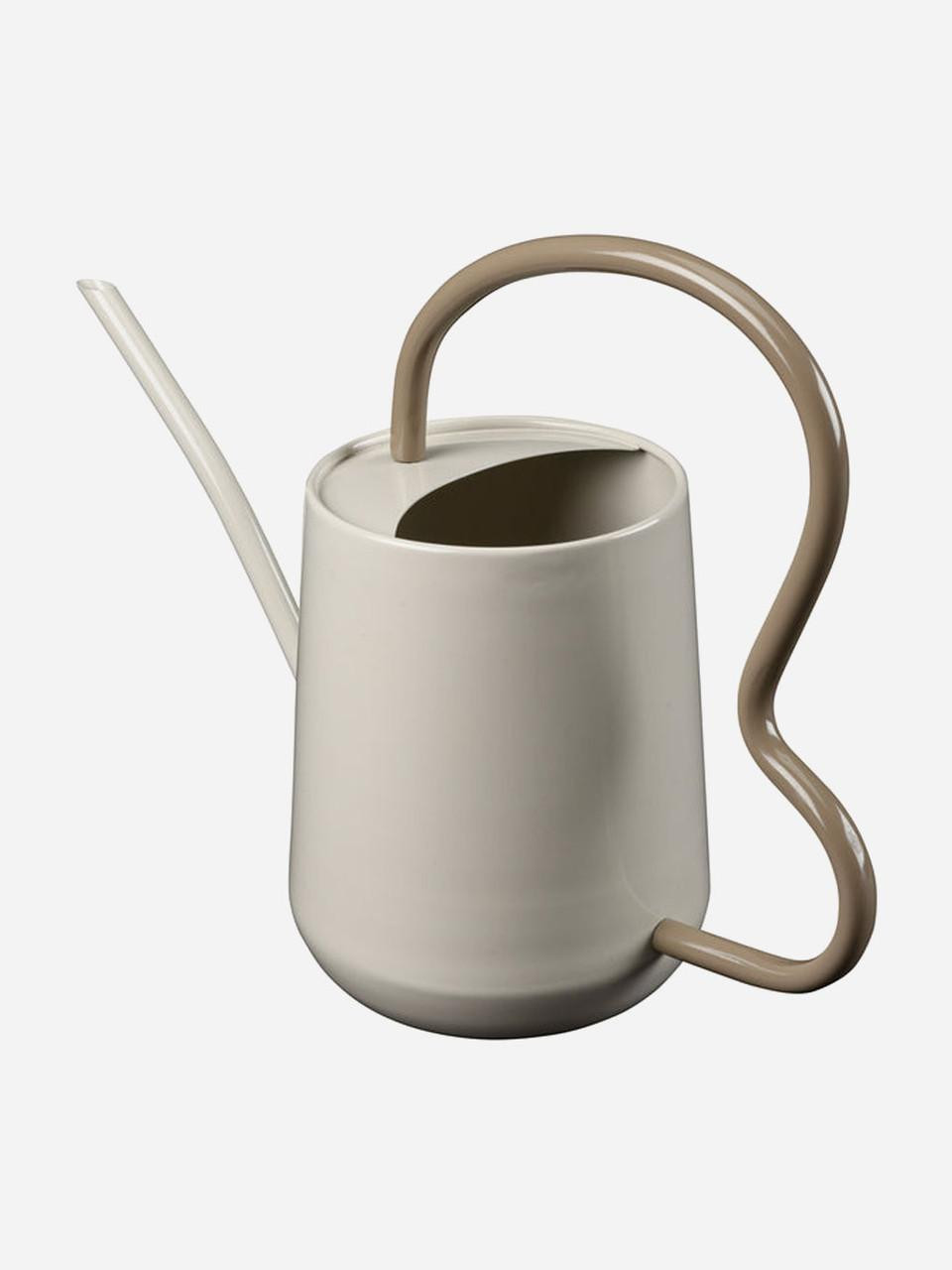 Burgon and Ball Scalloped Indoor Watering Can - Mushroom Burgon and Ball Scalloped Indoor Watering Can - Mushroom