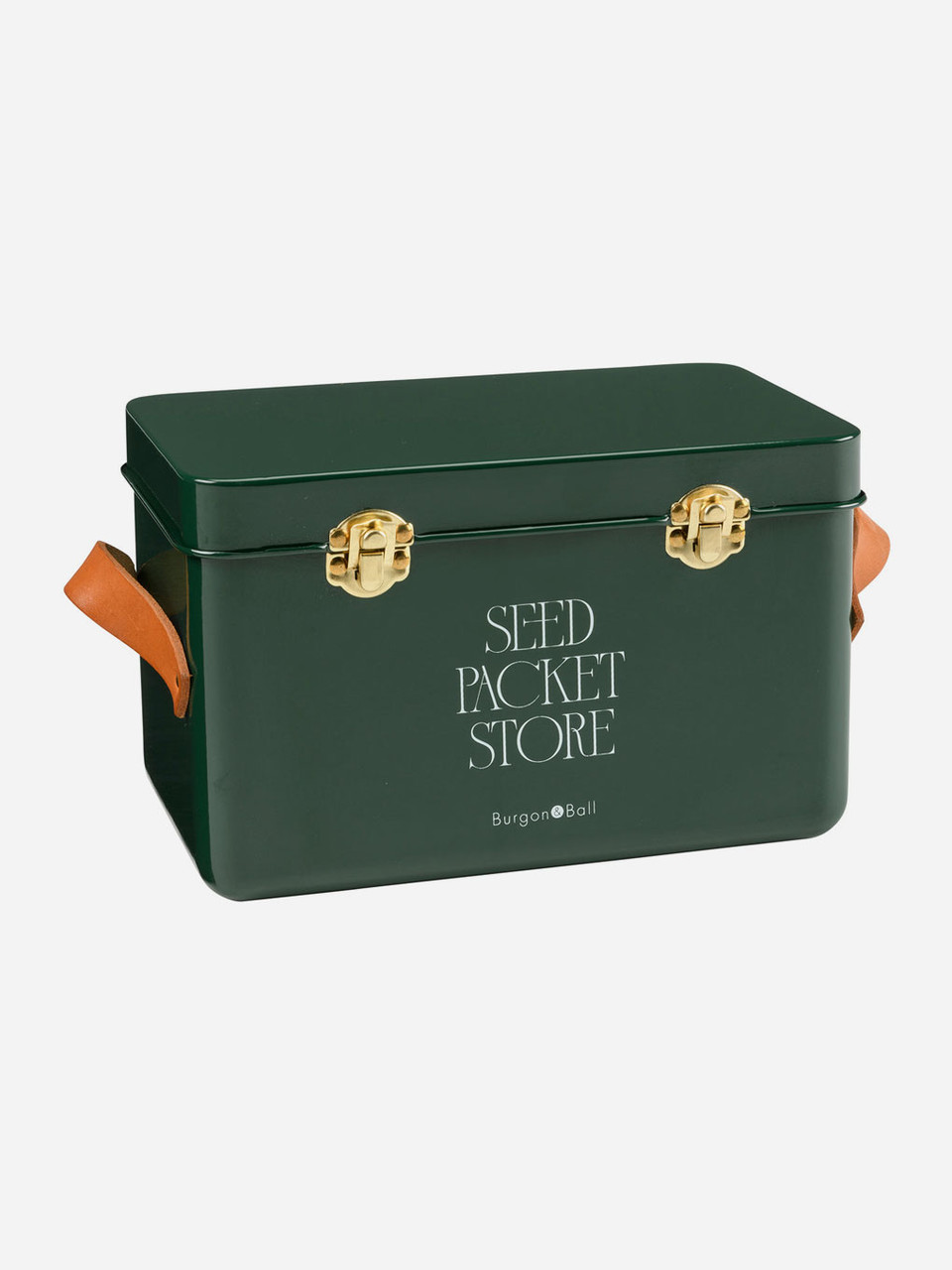 Seed Packet Storage Tin - Heritage Green