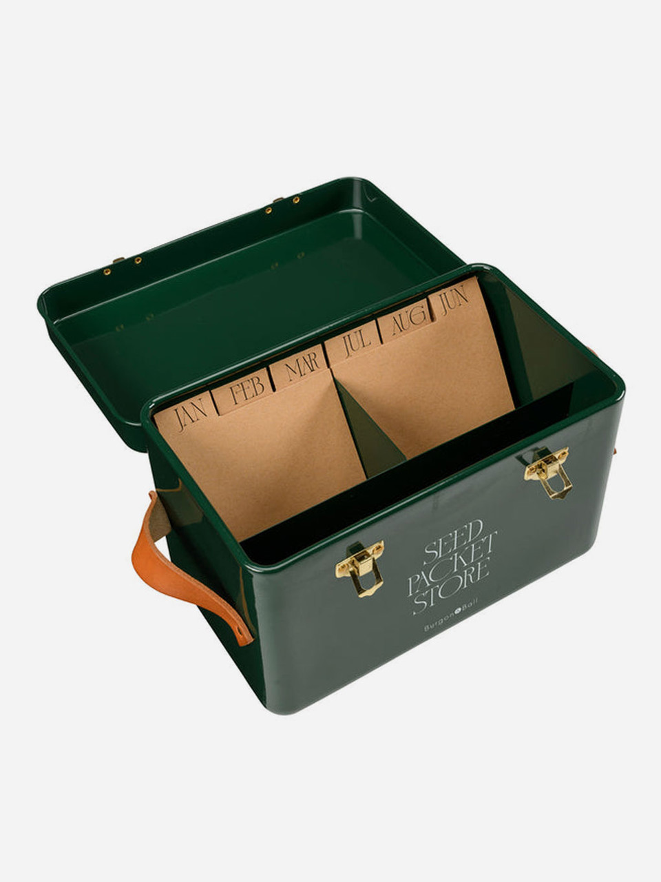Seed Packet Storage Tin - Heritage Green
