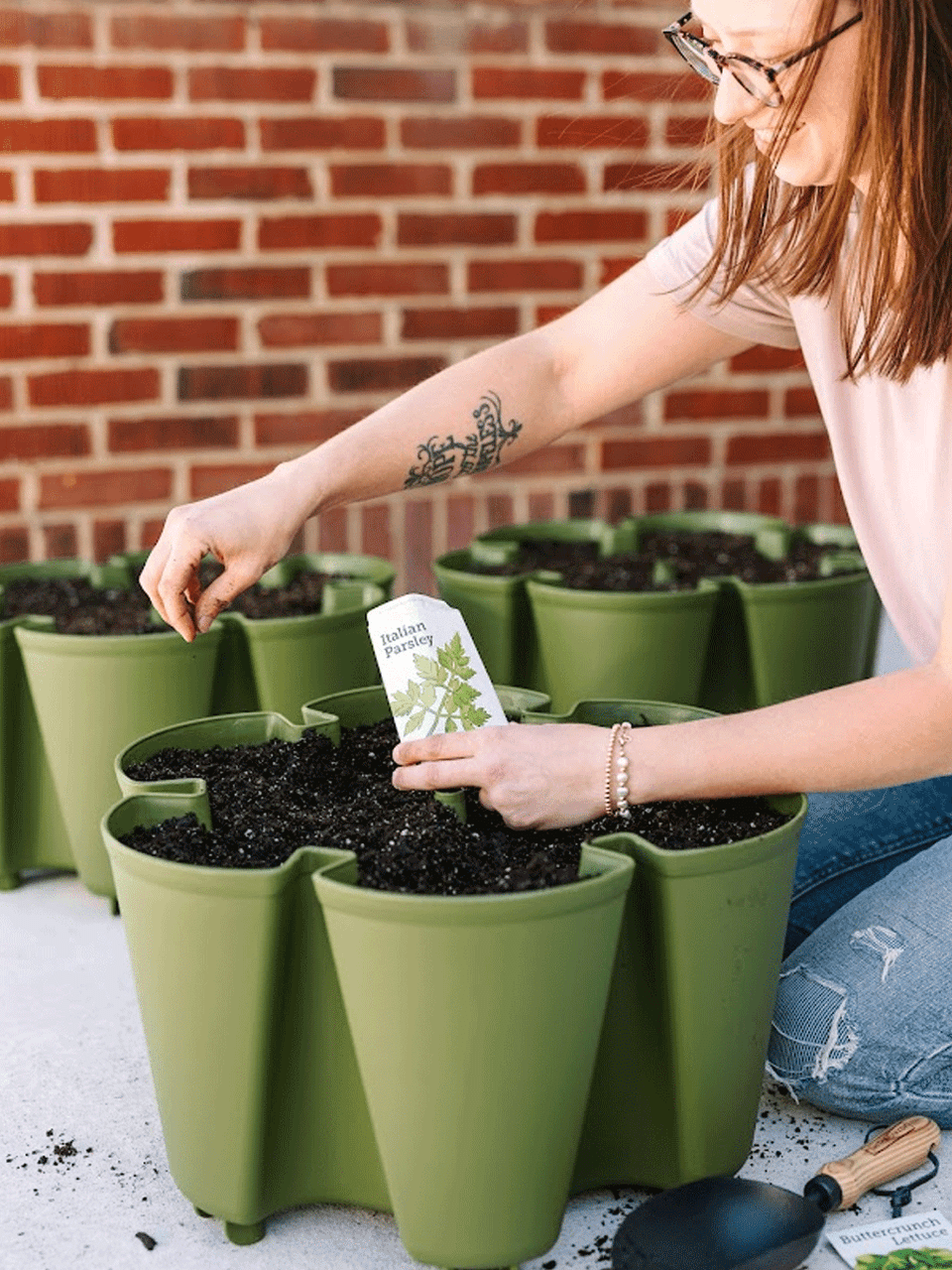 GreenStalk 3 Tier Original Vertical Planter - Beautiful Black 
