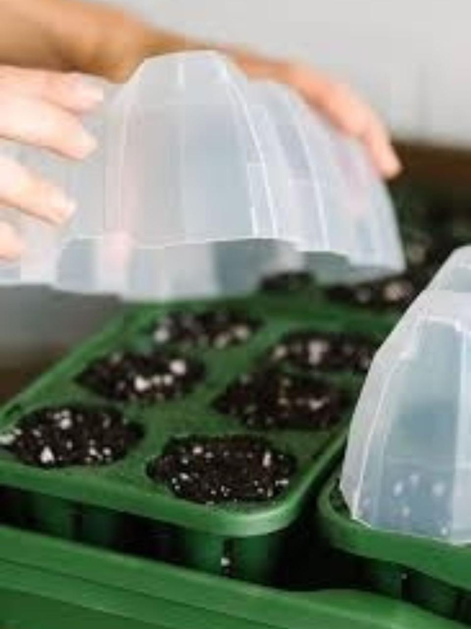 GreenStalk Seed Starter Kit with Domes - Evergreen 