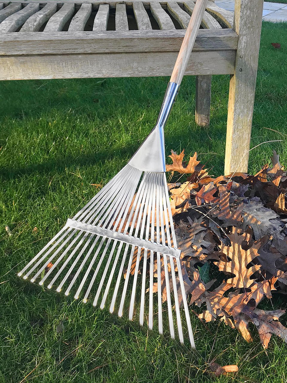 Burgon and Ball Stainless Leaf Rake