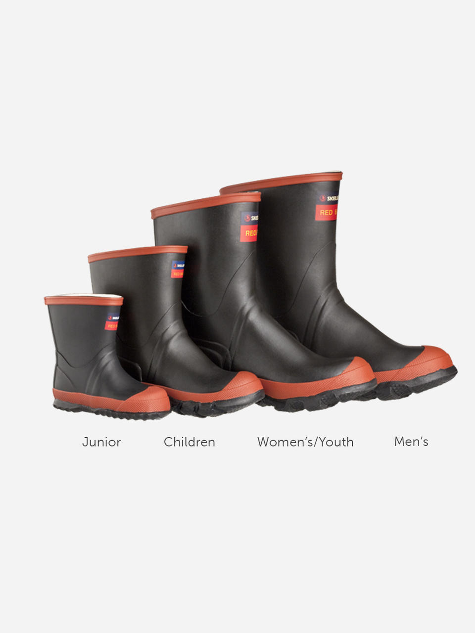 Skellerup Childrens Red Band Gumboots - Skellerup