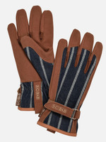 Burgon and Ball Sophie Conran Everyday Gloves - Ticking Navy Burgon and Ball Sophie Conran Everyday Gloves - Ticking Navy