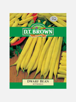 DT Brown Seeds Dwarf Butter Bean - Vegetable Seeds