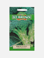 DT Brown Seeds Green Sprouting Broccoli - Vegetable Seeds