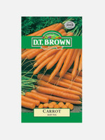 DT Brown Seeds Baby Pack Carrots - Vegetable Seeds