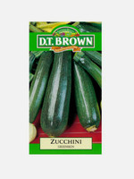 DT Brown Seeds Greenskin Zucchini - Vegetable Seeds DT Brown Seeds Greenskin Zucchini - Vegetable Seeds