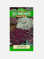 DT Brown Seeds Pastel Carpet Alyssum - Flower Seeds DT Brown Seeds Pastel Carpet Alyssum - Flower Seeds