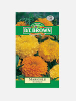 DT Brown Seeds Crackerjack Marigold - Flower Seeds DT Brown Seeds Crackerjack Marigold - Flower Seeds
