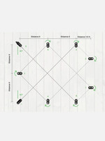 Espalar Surface Mounted Universal Espalier Starter Kit - with tools and wire Espalar Surface Mounted Universal Espalier Starter Kit - with tools and wire