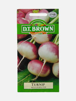 DT Brown Seeds Milan Purple Top Turnip - Vegetable Seed DT Brown Seeds Milan Purple Top Turnip - Vegetable Seed