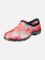 Sloggers Womens Waterproof Shoes - Sloggers Floral Fun Coral