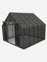 Winter Gardenz 3.2 x 3.2m Aluminium Mesh Shade House Winter Gardenz 3.2 x 3.2m Aluminium Mesh Shade House