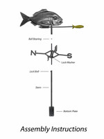 Gubba Weathervane Snapper Gubba Weathervane Snapper