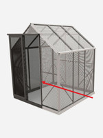Winter Gardenz Aluminum Mesh Screen Door Winter Gardenz Aluminum Mesh Screen Door