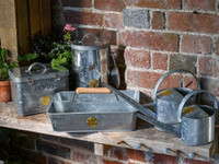 Burgon and Ball Sophie Conran Galvanised Indoor Can  Burgon and Ball Sophie Conran Galvanised Indoor Can