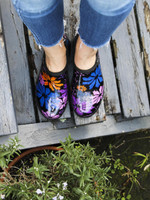 Sloggers Womens Waterproof Shoes - Sloggers Rain Shoes Flower Power Sloggers Womens Waterproof Shoes - Sloggers Rain Shoes Flower Power